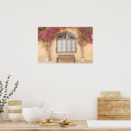 Rust in Bloei – Een Stille Moment in Rabat Poster