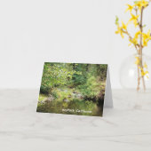 Rust in de bossen..... kaart (Gele Bloem)