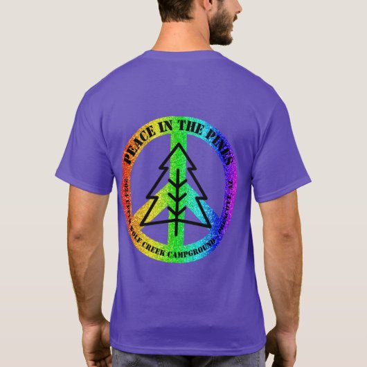 RUST IN DE DENNEN TSHIRT (Achterkant)