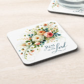 Rust in de Heer Bloemen Bier Onderzetter (Linkerzijde)