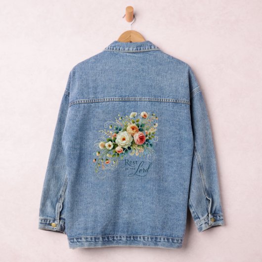 Rust in de Heer Bloemen Denim Jacket (Hangar)