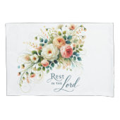 Rust in de Heer Bloemen Kussensloop (Voorkant)