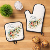Rust in de Heer Bloemen Ovenwant & Pannenlap Set (Top down)