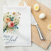 Rust in de Heer Bloemen Theedoek (Quarter Fold)