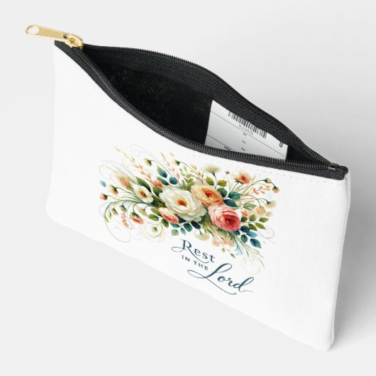 Rust in de Heer bloemenmonogram Etui (Open)