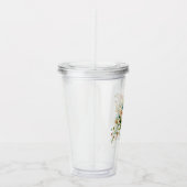Rust in de Heer bloemrijk Acryl Drinkbeker (Rechts)