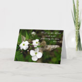 "Rust in de Here" - Kaart van de Schrift (Voorkant)