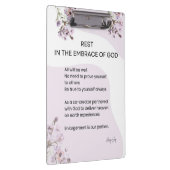 Rust in de omhelzing van Gods gedicht Klembord (Rechts)