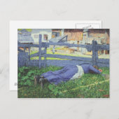 Rust in de schaduw briefkaart (Voorkant / Achterkant)