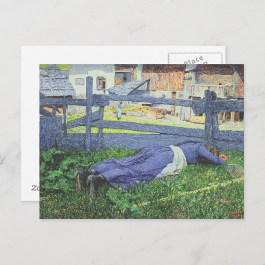 Rust in de schaduw briefkaart (Voorkant / Achterkant)