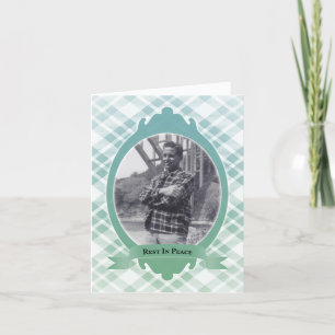 rust in de viering van gedenktekens aankondiging