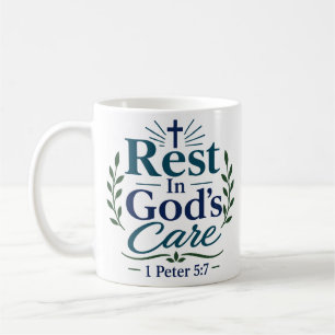 Rust In De Zorg Van God Inspirerend Geloofs Citaat Koffiemok
