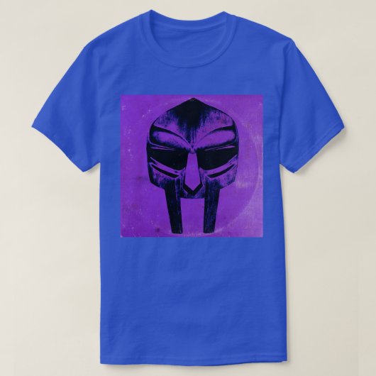Rust in Doom Paarse T-shirt (Design voorkant)