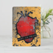 rust in het anatomische hart in vrede (Staand voorkant)