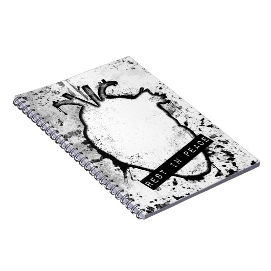 rust in het anatomische hart in vrede notitieboek (Rechterzijde)