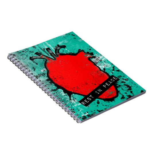 rust in het emo - hart notitieboek (Rechterzijde)