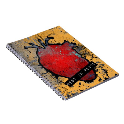 rust in het emo - hart notitieboek (Rechterzijde)