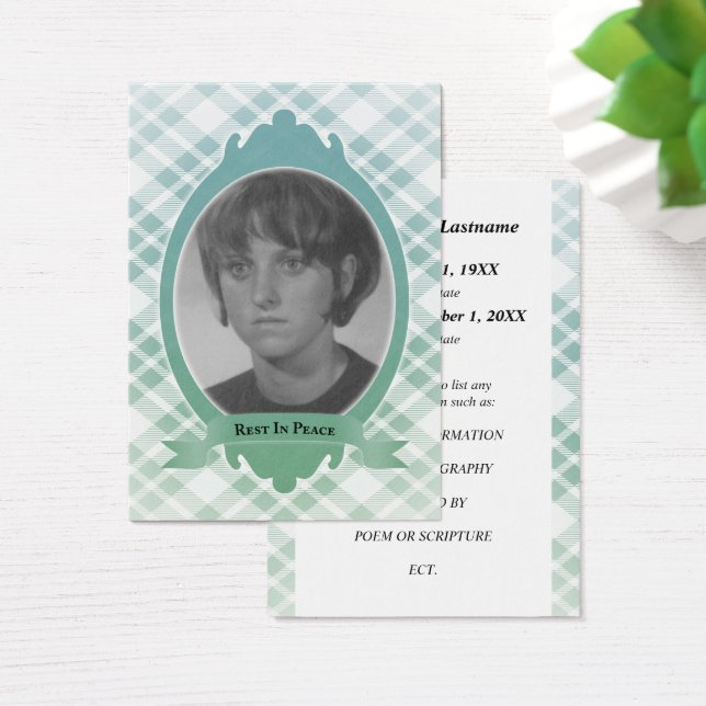 Rust in Peace Memorial Aankondigingen (Bureau)