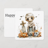 Rust in stukken - Mummie op de grafsteen (Voorkant / Achterkant)