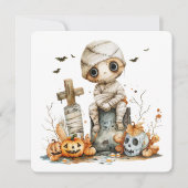 Rust in stukken - Mummie op de grafsteen (Voorkant)