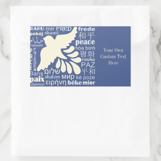 RUST in vele talen aangepaste stickers (Tas)