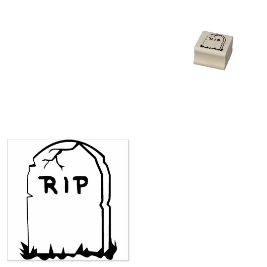 Rust in Vrede grafsteen illustratie art stempel (Gestempeld)