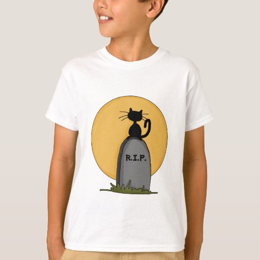 Rust in vrede Halloween Shirt met lange mouwen (Voorkant)