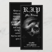 Rust in vrede mijn vriend (Voorkant / Achterkant)