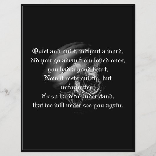 Rust in vrede mijn vriend (Achterkant)