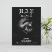 Rust in vrede mijn vriend (Staand voorkant)