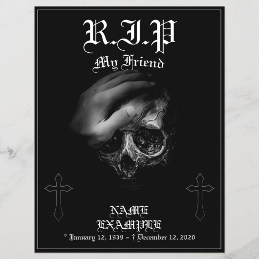 Rust in vrede mijn vriend (Voorkant)