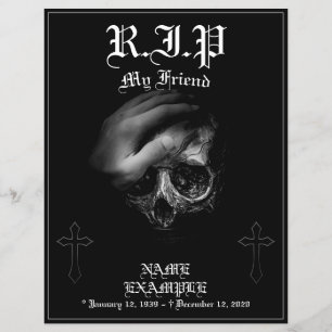 Rust in vrede mijn vriend