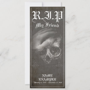 Rust in vrede mijn vriend - vintage