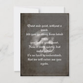 Rust in vrede mijn vriend - vintage (Achterkant)