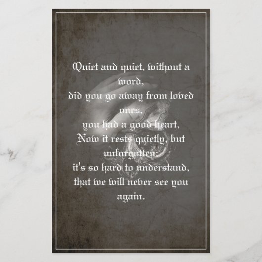 Rust in vrede mijn vriend - vintage (Achterkant)