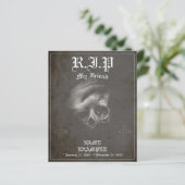 Rust in vrede mijn vriend - vintage (Staand voorkant)