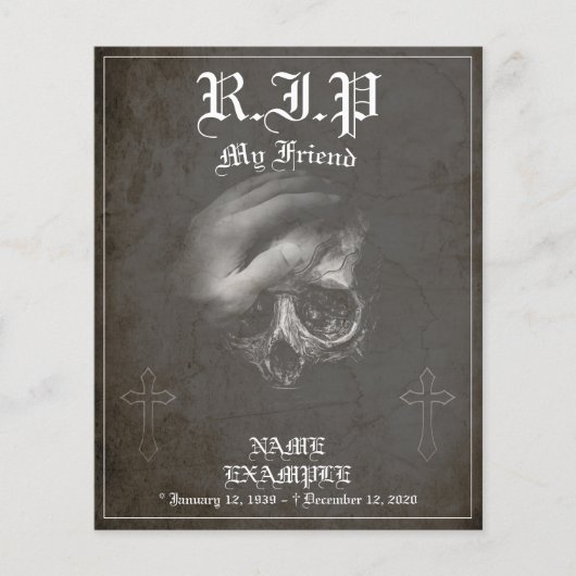 Rust in vrede mijn vriend - vintage (Voorkant)