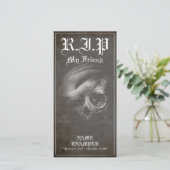 Rust in vrede mijn vriend - vintage (Staand voorkant)