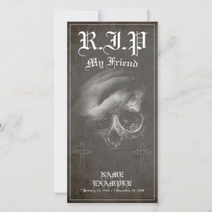 Rust in vrede mijn vriend - vintage