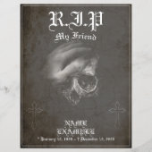 Rust in vrede mijn vriend - vintage (Voorkant)