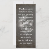 Rust in vrede mijn vriend - vintage (Achterkant)