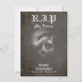 Rust in vrede mijn vriend - vintage (Voorkant)