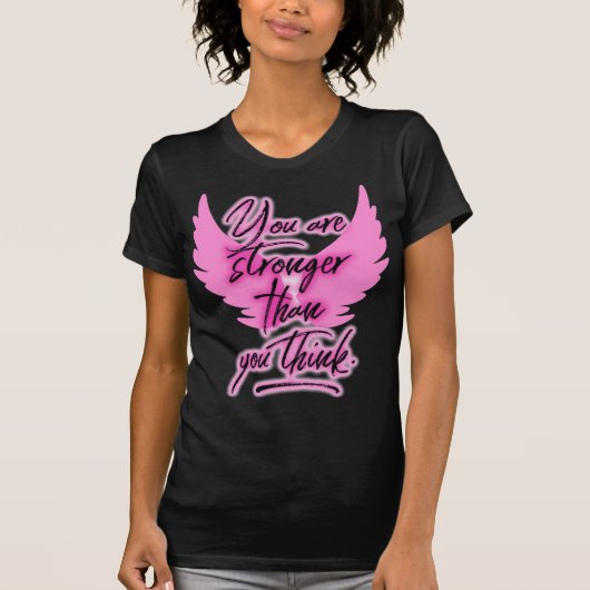 Rust in Vrede T-shirts Angel Wings (Voorkant)