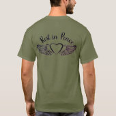 Rust in Vrede T-shirts Angel Wings (Achterkant)