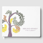 Rust in vrede Uitvaart Gastenboek Boom van Abbey (Voorkant)