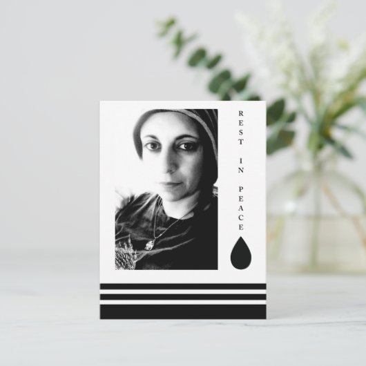 rust in vredestichting briefkaart (Staand voorkant)