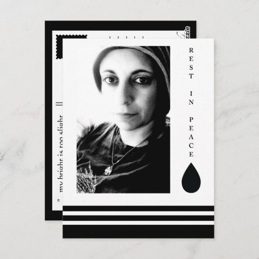 rust in vredestichting briefkaart (Voorkant / Achterkant)