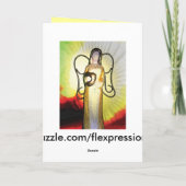 Rust in Zijn Vrede Feestdagen Kaart (Achterkant)