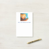 Rust je Mind Post-it uit Post-it® Notes (Op bureau)