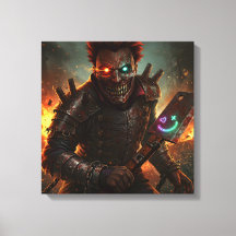 Rust Jester Canvas Afdrukken